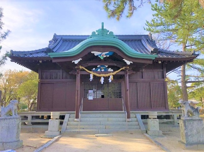 厳島神社　拝殿